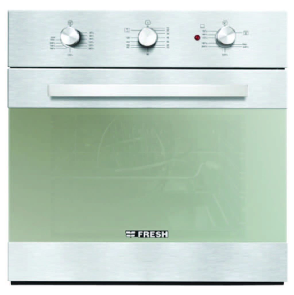 فرن بيلت ان فريش 60 سم ستانلس هيدروليك غاز كهرباء GEOFR60CMS (10342)